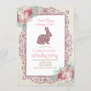 Invitation pour un premier anniversaire de Some Bu