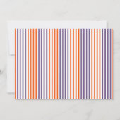 Invitation pour un premier anniversaire Halloween  (Dos)