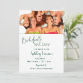 Invitation pour un Spa entre filles pour un enterr (Debout devant)