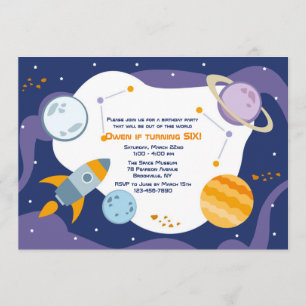 Invitation pour un vol dans l'espace