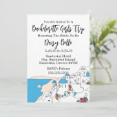 Invitation pour un voyage de filles à Santorin pou (Debout devant)