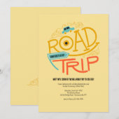 Invitation pour un voyage en voiture à l'universit (Devant / Derrière)