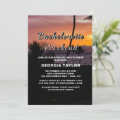 Invitation pour un week-end de célibataire sous le (Debout devant)