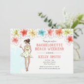 Invitation pour un week-end de détente sur la plag (Debout devant)