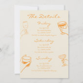 Invitation pour un week-end de fête entre filles à (Dos)