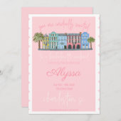 Invitation pour un week-end d'enterrement de vie d (Devant / Derrière)