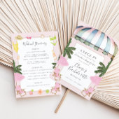 Invitation pour un week-end d'enterrement de vie d