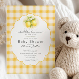 Invitation pour une Baby Shower au Petit Citron Su