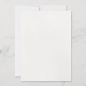 Invitation pour une baby shower de princesse simpl (Dos)