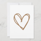 Invitation pour une baby shower garçon fille thème (Dos)