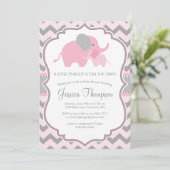 Invitation pour une Baby Shower Little Peanut (Debout devant)