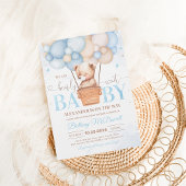 Invitation pour une Baby Shower Ourson à venir