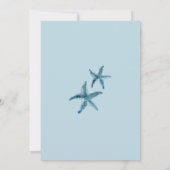 Invitation pour une baby shower sur le thème de l' (Dos)