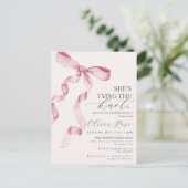 Invitation pour une Baby Shower sur le thème de l' (Debout devant)