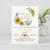 Invitation pour une Baby Shower sur le thème de la (Debout devant)
