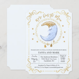 Invitation pour une baby shower TOUTE COULEUR - Ov