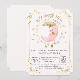 Invitation pour une baby shower TOUTE COULEUR - Ov