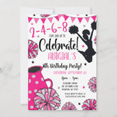 Invitation pour une Cheerleader (Devant)