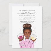 Invitation pour une dégustation de vin pour une do (Devant)