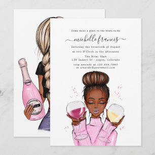 Invitation pour une dégustation de vin pour une do