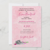 Invitation pour une douce fête d'anniversaire de 1 (Dos)