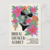 Invitation pour une douche de mariée lingerie de m (Devant)