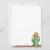 Invitation pour une fête avec piñata (Dos)