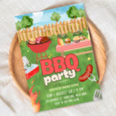 Invitation pour une fête BBQ d'été