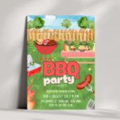 Invitation pour une fête BBQ d'été