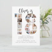 Invitation pour une fête d'anniversaire 18 ans ave (Debout devant)