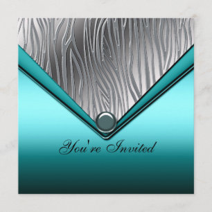 Invitation pour une fête d'anniversaire 21 ans Zèb