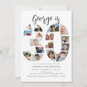 Invitation pour une fête d'anniversaire 30 ans de  (Devant)