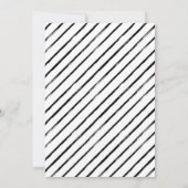 Invitation pour une fête d'anniversaire 75 moderne (Dos)