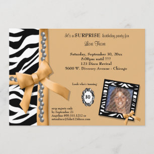 Invitation pour une fête d'anniversaire à thème Ar