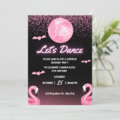 Invitation pour une fête d'anniversaire adulte dis (Debout devant)