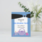 Invitation pour une fête d'anniversaire au Black R (Debout devant)