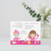 Invitation pour une fête d'anniversaire au Spa Ros (Debout devant)