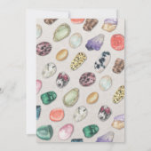 Invitation pour une fête d'anniversaire aux pierre (Dos)