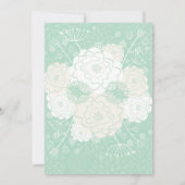 Invitation pour une fête d'anniversaire avec des f (Dos)