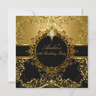 Invitation pour une fête d'anniversaire avec tourb