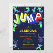 Invitation pour une fête d'anniversaire avec une m (Devant)