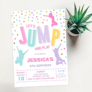 Invitation pour une fête d'anniversaire avec une m