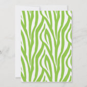 Invitation pour une fête d'anniversaire avec une m (Dos)