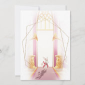 Invitation pour une fête d'anniversaire d'Alice au (Dos)