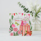 Invitation pour une fête d'anniversaire dans le ja (Debout devant)