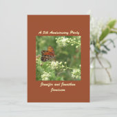 Invitation pour une fête d'anniversaire de 5 ans P (Debout devant)