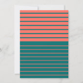 Invitation pour une fête d'anniversaire de 60 ans (Dos)