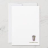 Invitation pour une fête d'anniversaire de 60 ans (Dos)