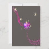 Invitation pour une fête d'anniversaire de conte d (Dos)
