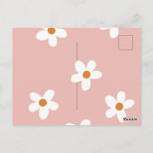 Invitation pour une fête d'anniversaire de fille a (Dos)